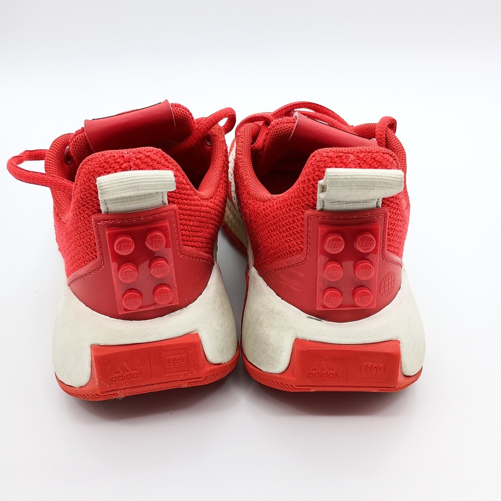Adidas x LEGO Sport Kids Sneakers Red White Size‎ 3.5Y - Picture 5 of 11